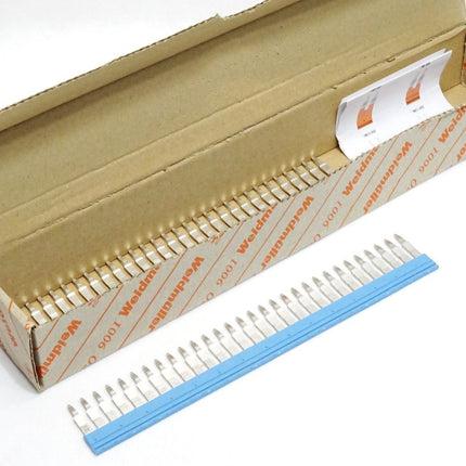 Weidmüller Querverbinder 2561610000 ZQV 4N/30 BL / Inhalt:2 Stück / Neu OVP - Maranos.de