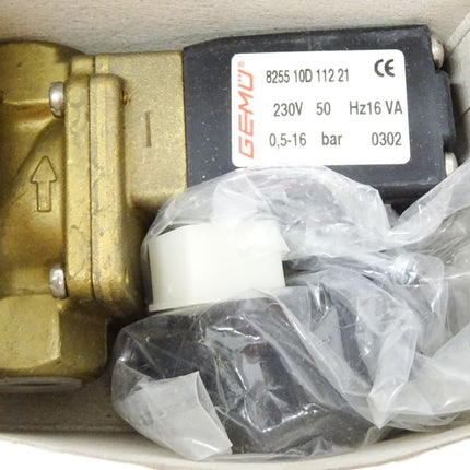 Gemü 825510D11221 / 8255 10D 112 21 / 230V 50Hz 16VA 0.5-16bar / Neu OVP - Maranos.de