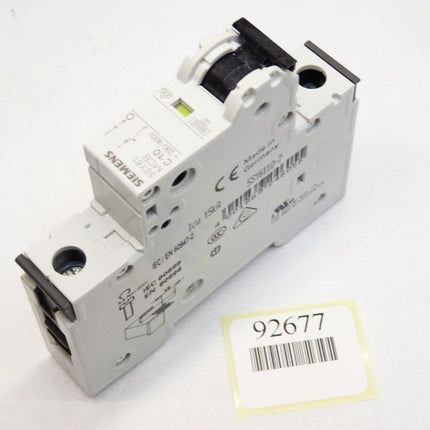Siemens Leitungsschutzschalter 5SY6110-7 5SY61 MCB C10 - Maranos.de