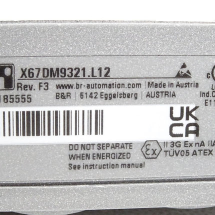 B&R X67DM9321.L12 Rev. F3 16 Digitalkanälen - Maranos.de