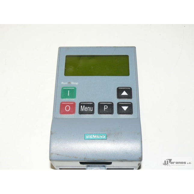 Siemens 6SE9590-0XX87-8BF0 OPe Bedienfeld Micromaster 6SE9 590-0XX87-8BF0 - Maranos.de