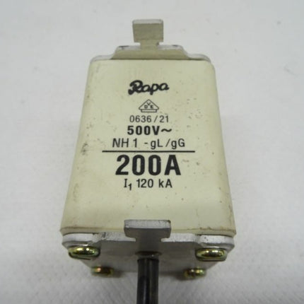 Rapa 0636/21 500V / NH1-GL/GG 200A Sicherungseinsatz - Maranos.de