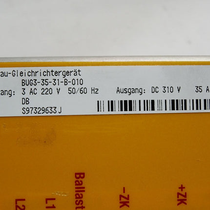 Baumüller Gleichrichtergerät BUG3-35-31-B-010 - Maranos.de