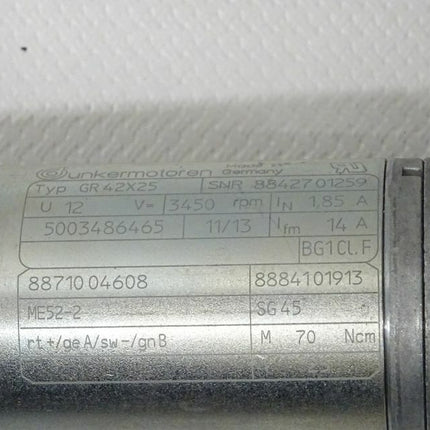 Dunkermotoren GR42X25 Getriebemotor Motor 8842701259 - Maranos.de