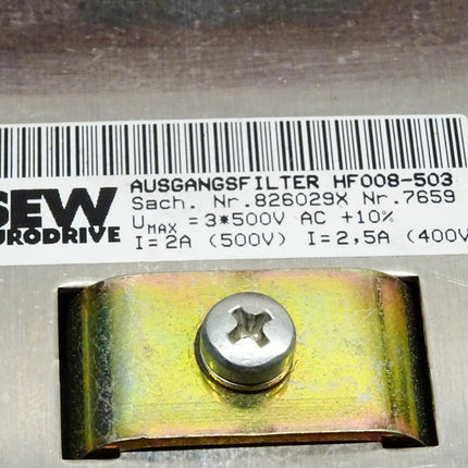 SEW Eurodrive Ausgangsfilter HF008-503 - Maranos.de