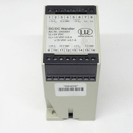 Micro-Epsilon 2420051 DC/DC Wandler - Maranos.de