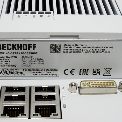 Beckhoff CX5140-0175 / 000339602 Embedded-PC  / Neu OVP - Maranos.de