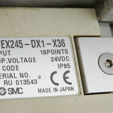 SMC EX245-SPR1-X165 + EX245-DX1-X36 + VQC4701R-5-X11 + VQC4201R-5-X17 + VQC4101-5-X10 - Maranos.de
