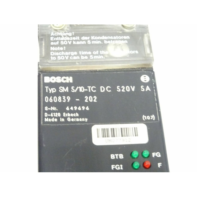 BOSCH SM 5/10-TC DC 520V 5A 060839-202 Servomodul - Maranos.de