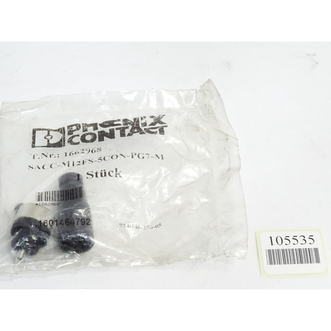 Phoenix Contact 1662968 SACC-M12FS-5CON-PG 7-M Steckverbinder / Neu OVP - Maranos.de