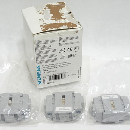 Siemens Neutralleiter 3LD9220-0B / Inhalt:3 Stück / Neu OVP - Maranos.de