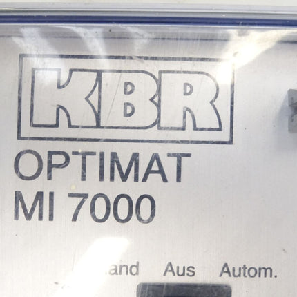 KBR Optimat MI7000 Energiekontrollsystem - Maranos.de