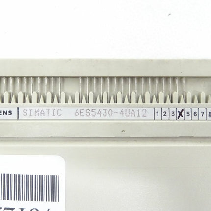 Siemens Simatic S5 6ES5430-4UA12 / 6ES5 430-4UA12 E:04- - Maranos.de