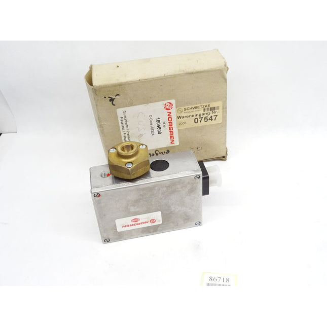 Norgren Druckschalter 1804600 / A6324 / 0.5..6bar / Neu OVP - Maranos.de