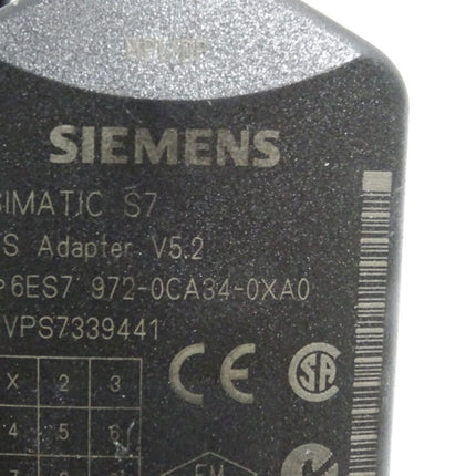 Siemens Ts Adapter V5.2 6ES7972-0CA34-0XA0 6ES7 972-0CA34-0XA0 - Maranos.de