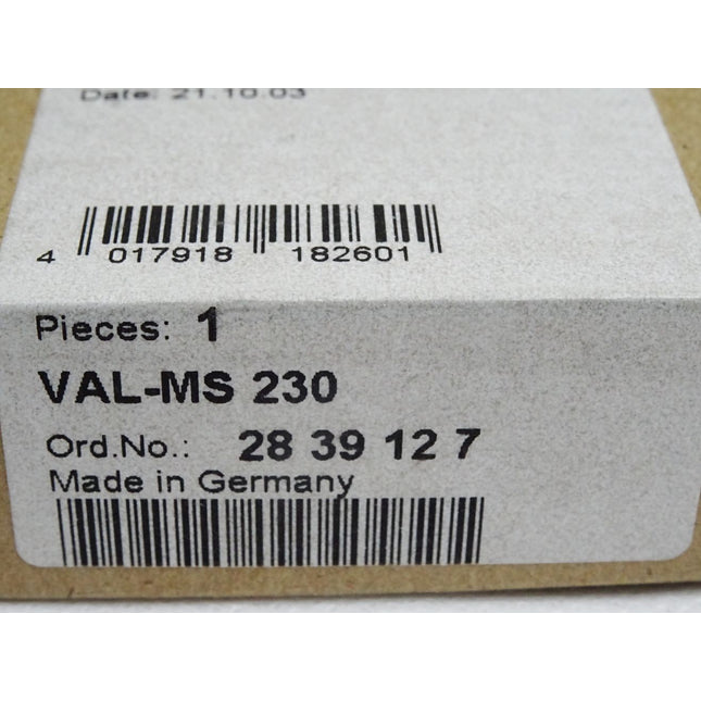 Phoenix Contact 2839127 VAL-MS 230 Überspannungsableiter Typ 2 / Neu OVP versiegelt - Maranos.de