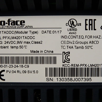 Schneider Pro-face Display PFXLM4201TADDC LM4201TADDC XM-4200TP PFXXM4200TP 130358J 130358J007395  / Neu OVP - Maranos.de