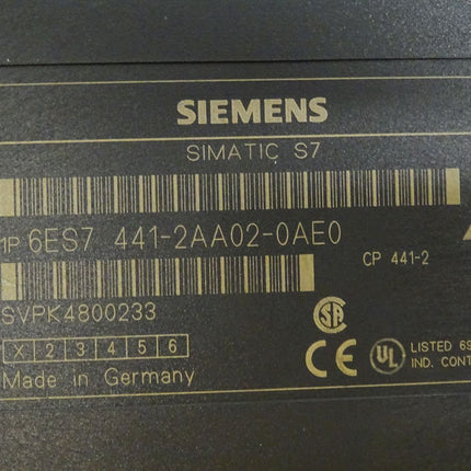 Siemens 6ES7441-2AA02-0AE0 / 6ES7 441-2AA02-0AE0 - Maranos.de