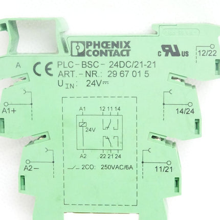 Phoenix Contact PLC-BSC-24DC/21-21 / 2967015 - Maranos.de