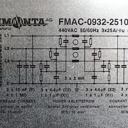 Timonta FMAC-0932-2510 Entstörfilter - Maranos.de