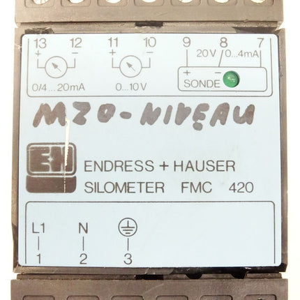 Endress+Hauser Silommeter FMC420 - Maranos.de