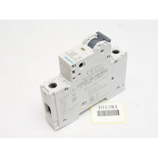 Siemens 5SJ4104-7HG40 4A HSJ Leitungsschutzschalter - Maranos.de