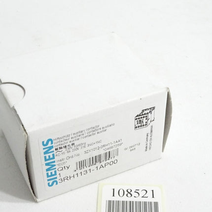 Siemens Hilfsschütz 3RH1131-1AP00 / Neu OVP - Maranos.de