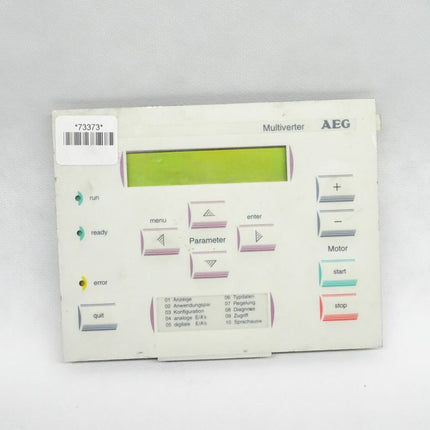 AEG 029.144 456 614621 Bedienfeld für Multiverter - Maranos.de