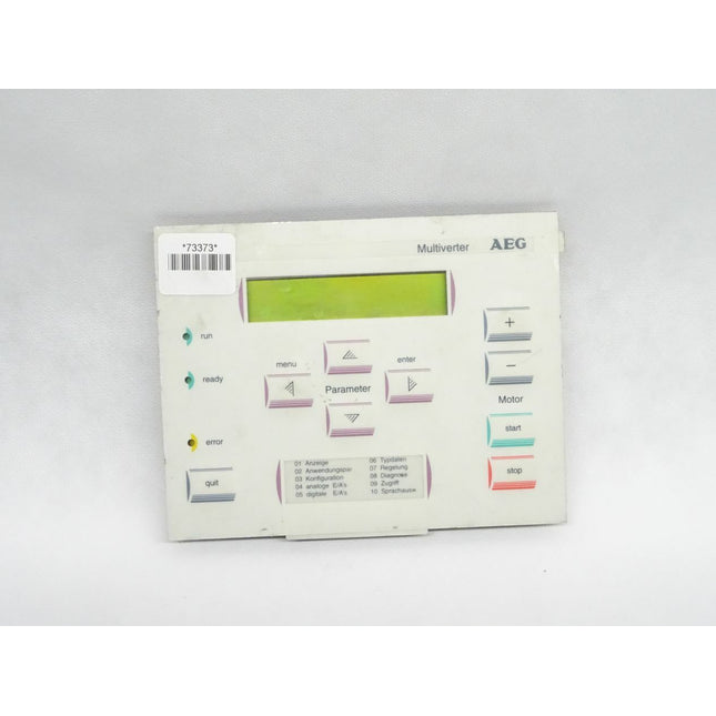 AEG 029.144 456 614621 Bedienfeld für Multiverter - Maranos.de