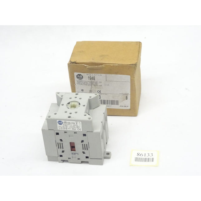 Allen Bradley 194E-E40-1753 Lastschalter Einbau 40A / Neu OVP - Maranos.de