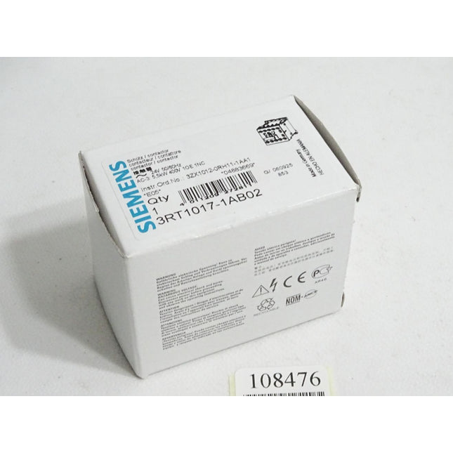 Siemens Schütz 3RT1017-1AB02 / Neu OVP - Maranos.de