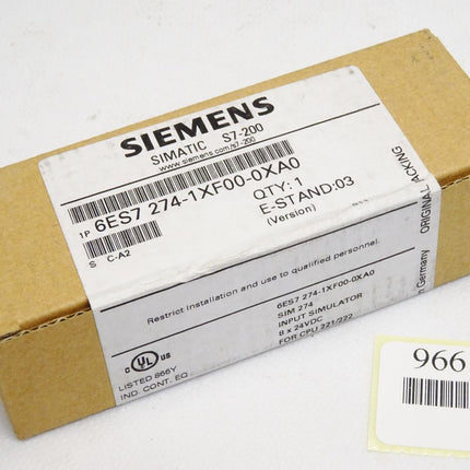 Siemens 6ES7274-1XF00-0XA0 6ES7 274-1XF00-0XA0 Neu OVP versiegelt - Maranos.de