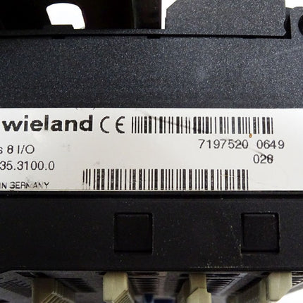 Wieland ricos BC-DP 83.030.0000.0 +  8 I/O 83.035.3100.0 - Maranos.de