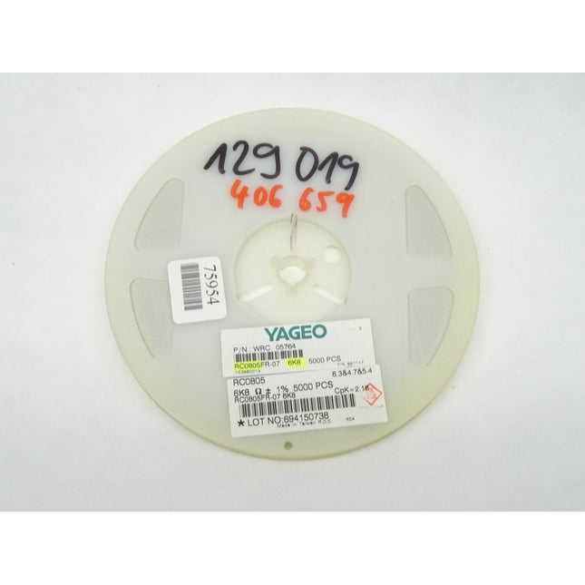 5000x YAGEO RC0805FR-07 / SMD Widerstand RC0805 - 6K8 - Maranos.de