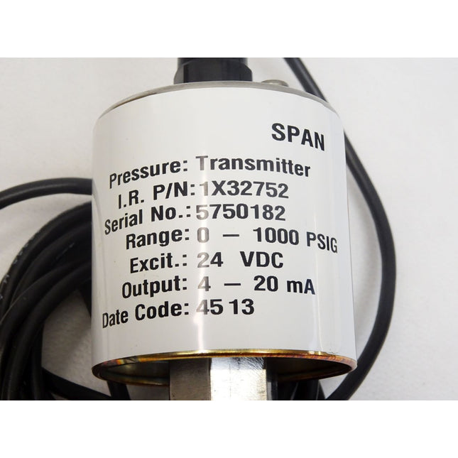 Ingersoll Rand 70470380 / 206 Industrial Pressure Transducer 1000psig / 206120-08-IRC / Neu OVP - Maranos.de