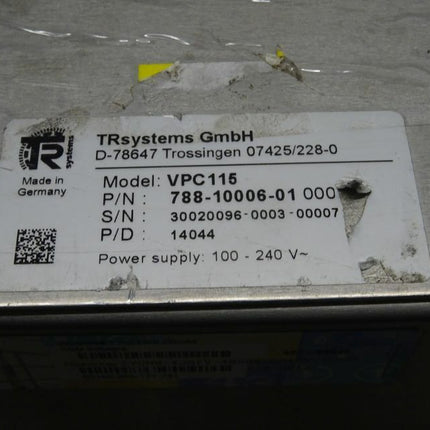 TR System VPC115 Industrie Panel mit PC VPC 115 - Maranos.de