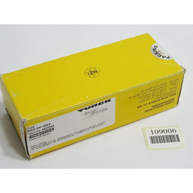 Turck REP-DP 0002 6825354 Profibus-DP repeater / Neu OVP - Maranos.de