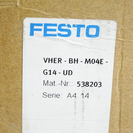 Festo 538203 Steuerschieber VHER-BH-M04E-G14-UD / Neu OVP - Maranos.de