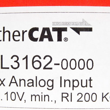 Beckhoff EL3162 0000 analoge Eingangsklemme / Neu - Preis pro Klemme - Maranos.de