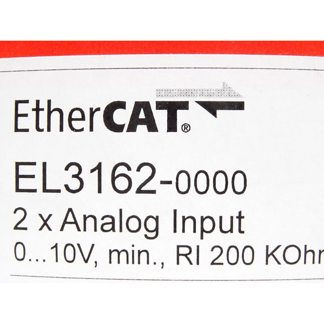 Beckhoff EL3162 0000 analoge Eingangsklemme / Neu - Preis pro Klemme - Maranos.de