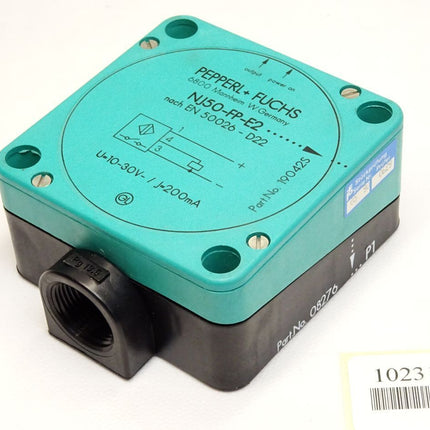 Pepperl+Fuchs 19042 NJ50-FP-E2-P1 Induktiver Sensor / Neu - Maranos.de