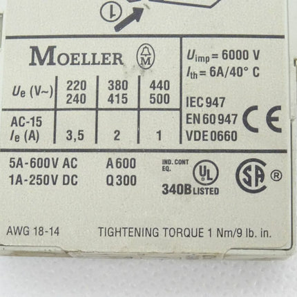 Moeller AWG 18-14 NHI11-PKZ0 - Maranos.de