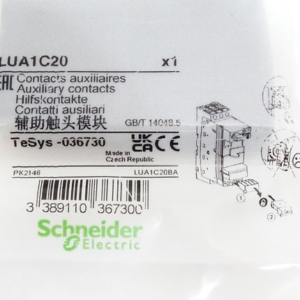 Schneider Hilfskontakte LUA1C20 / Neu OVP - Maranos.de