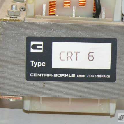 Schaffer CRT6 Transformator CRT 6 Trafo Centra-Bürkle - Maranos.de