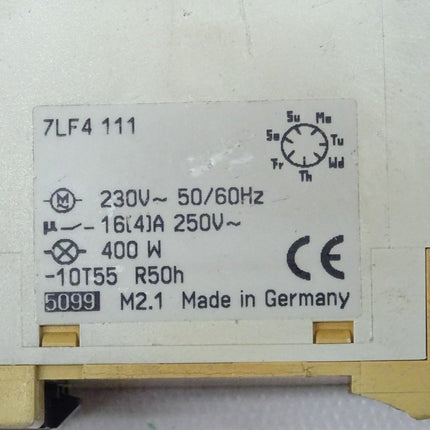 Siemens 7LF4111 / 7LF 4111Digitale Zeitschaltuhr - Maranos.de