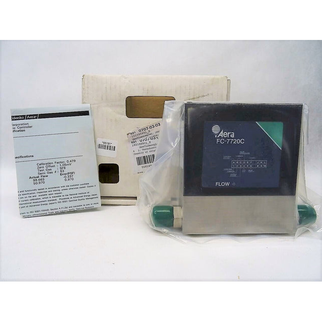 Aera FC-7720C Durchflussmessgerät 100SLM NEU-OVP - Maranos.de