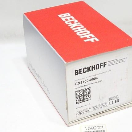 Beckhoff CX2100-0904 Netzteil mit integrierter kapazitiver USV / Neu OVP - Maranos.de