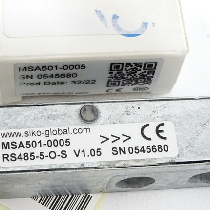 Siko Magnetsensor MSA501 MSA501-0005 >> RS485-5-O-S / Neu OVP - Maranos.de