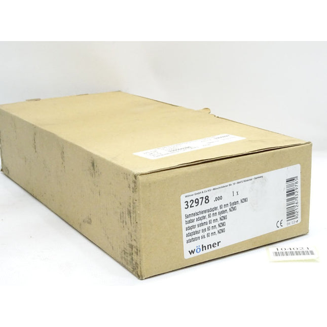 Wöhner 32978 .000 Sammelschienenadapter / Neu OVP - Maranos.de