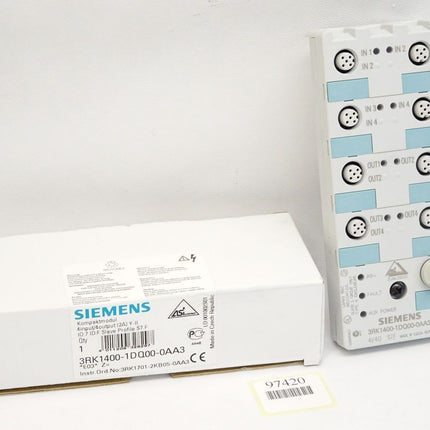Siemens AS-i Kompaktmodul 3RK1400-1DQ00-0AA3 / Neu OVP - Maranos.de